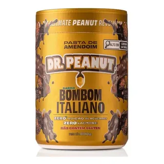 Pasta De Amendoim Zero Lactose 800g Grow Thisold- Dr. Peanut Sabor Bombom Italiano Pasta De Amendoim Zero Lactose 800g Grow Thisold- Dr. Peanut Sabor Bombom Italiano
