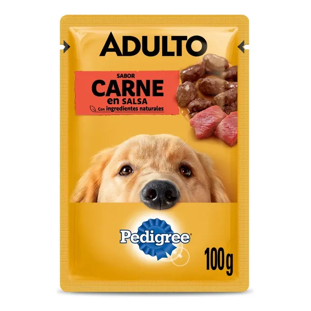 Pouch Salsa  Trocitos Snack Pedigree De 100 Gr X 2unidad