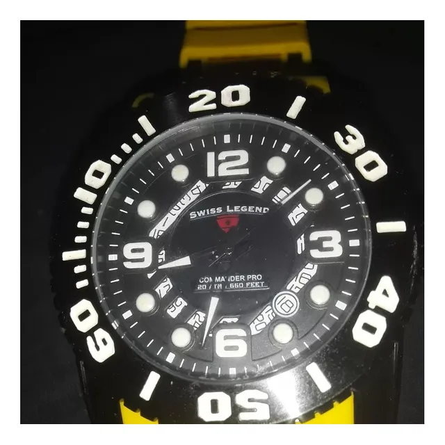 Reloj Deportivo Swiss Legend Commander Pro Original
