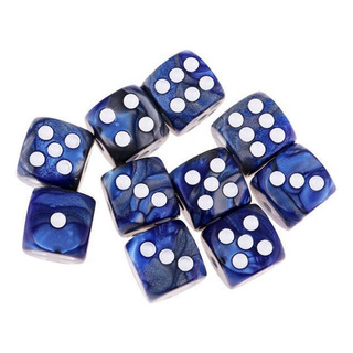 Paquete De 4-10 Dados De Juego De 6 Caras, Dados De 16 Mm Paquete De 4-10 Dados De Juego De 6 Caras, Dados De 16 Mm