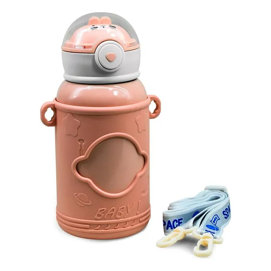 Termo Espacial Niño En Acero Inoxidable Botella Agua
