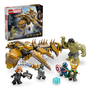Lego Marvel Vingadores Vs. Leviatã Com 347 Peças 76290 Lego Marvel Vingadores Vs. Leviatã Com 347 Peças 76290