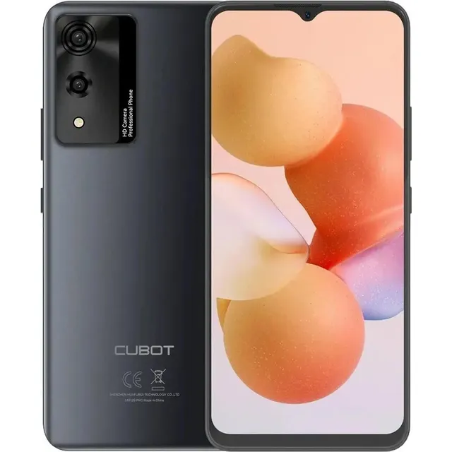 Smartphone Cubot A10 4+8 12/128 Andriod 14 Cor Preto