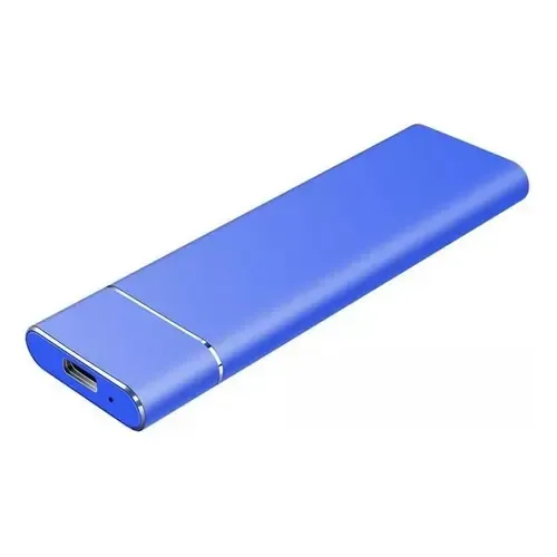 Memoria Externa Portátil Disco Duro 2tb Ssd 2tb B Color Azul