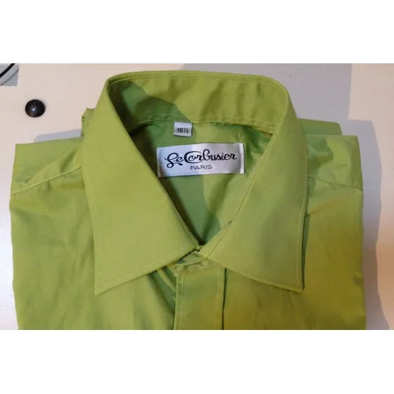 Camisa Caballero, Manga Larga, Le Corbusier, Talla M. Usadas