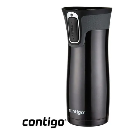 Mug West Loop Black Contigo® Vaso Térmico 473 Ml