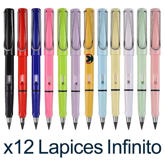 Lápices Infinito Eterno Mágico. Escribe Grafito. Duraderos