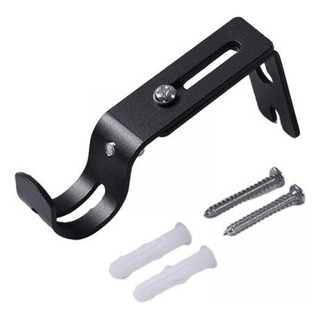 2 Soporte Ajustable Para Barra De Cortina De 1\ - 2 Piezas 2 Soporte Ajustable Para Barra De Cortina De 1\ - 2 Piezas