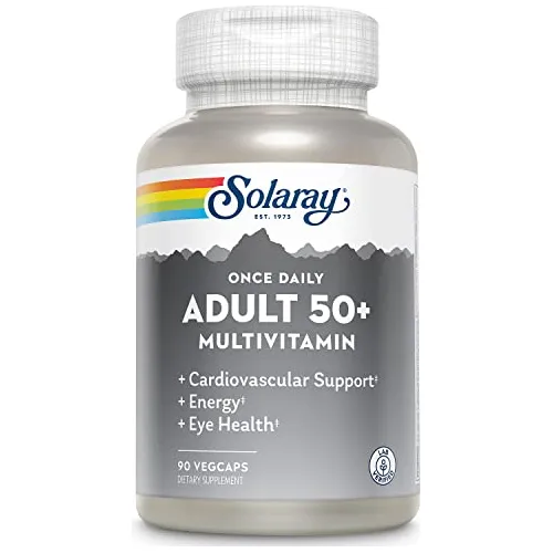 Solaray Una Vez Adulto Diario 50+ Multivitamina De Xh1ys