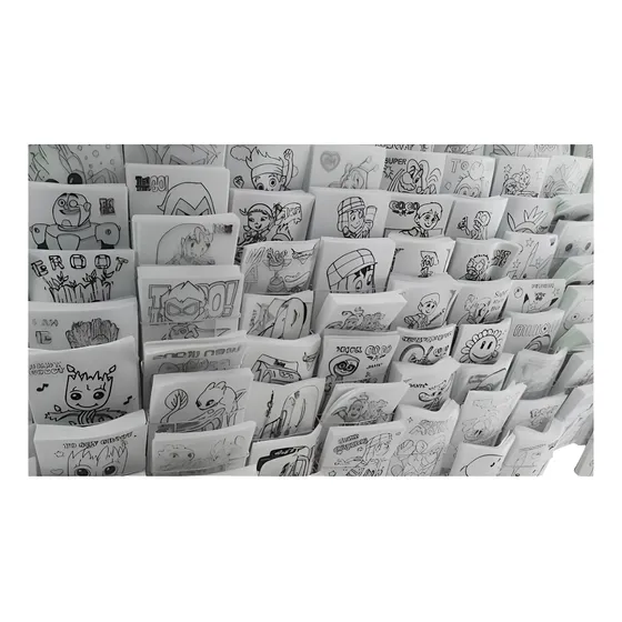 50 Pellon Para Colorear Tamaño Oficio 