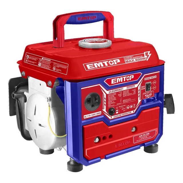 Generador Planta Electrica A Gasolina 0.8kva 800w 2t Emtop
