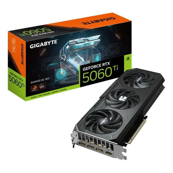 Tarjeta De Video Gigabyte Geforce Rtx 5060 Ti Gaming Oc 16g
