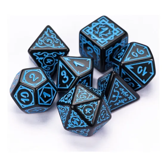 Dnd Dado Rol Dungeon Dragon Mazmorra D&d Mtg Calabozo Set