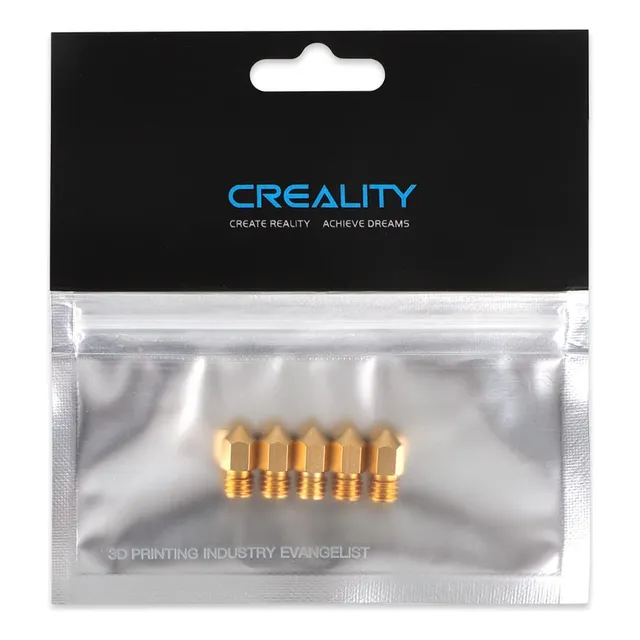 Impresora 3d Oficial Creality Ender 3 Boquillas 0.4 Mm 5pcs,