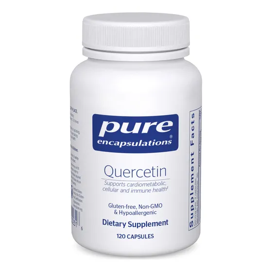 Suplemento De Quercetina De Pure Encapsulations, 500 Mg, 120