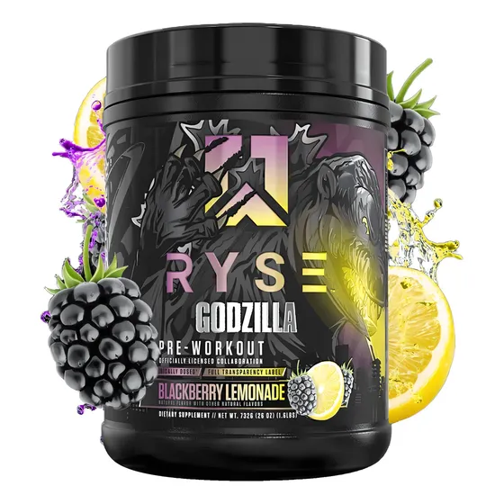 Pre Entreno Ryse Godzilla Pwo 40 Serv Los Sabore Sabor Blackberry Lemonade