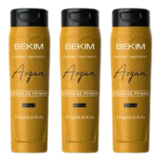 3 Crema De Peinar Argan X 250 Ml Bekim