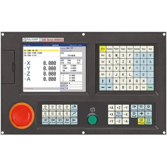 Comando Cnc Dedicado 3 Eixos - Linha Economica - Troca Manua