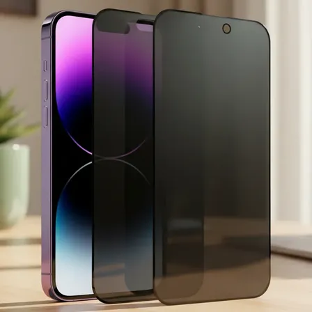 Kit 2 Película Privacidade Cerâmica Premium iPhone 17