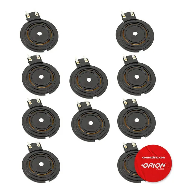 10x Reparo Driver Tsr4200 Tweeter Orion 8 Ohms 120w