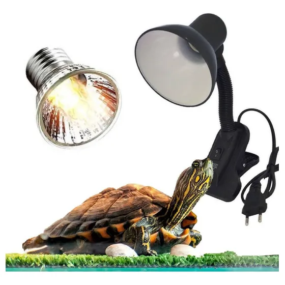 Lampada Luz Do Sol Uva Uvb 3.0 + Luminaria Presilha Bocal 