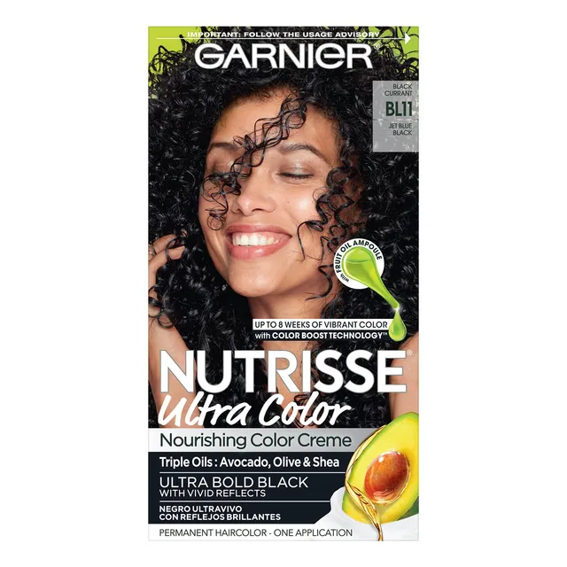 Tinte Para El Cabello Garnier Nutrisse Ultra Color Bl11 Jet