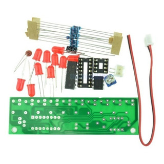 4 Sequencial 10 Canais 10 Leds Cd4017 Ne555 Para Montar 4 Sequencial 10 Canais 10 Leds Cd4017 Ne555 Para Montar