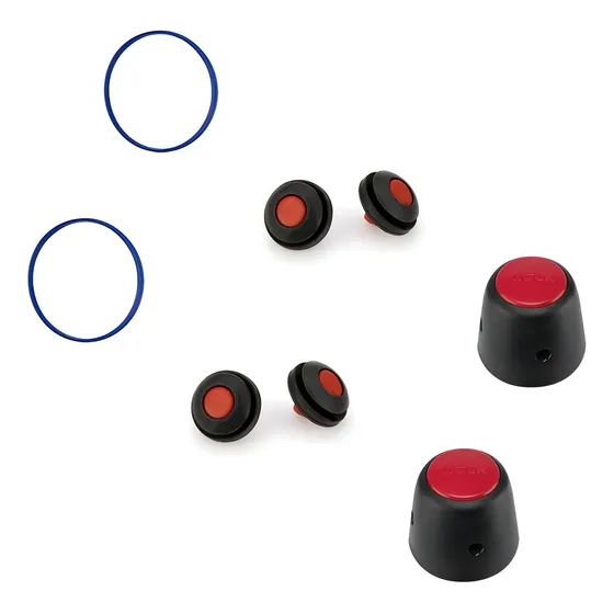 Guamantec Silicone 2 Kits Borracha Panela Pressão 2,5l E 4,5l Pino E Válvula