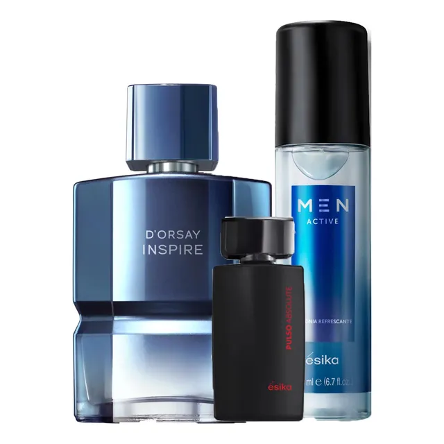 D'orsay Inspire Perfume De Hombre Con Mini Y Refresh Ésika