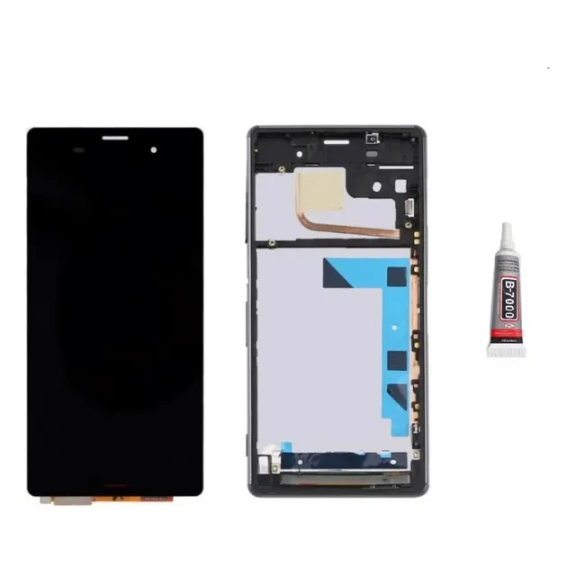 A Tela Lcd Com Moldura Para Sony Xperia Z3