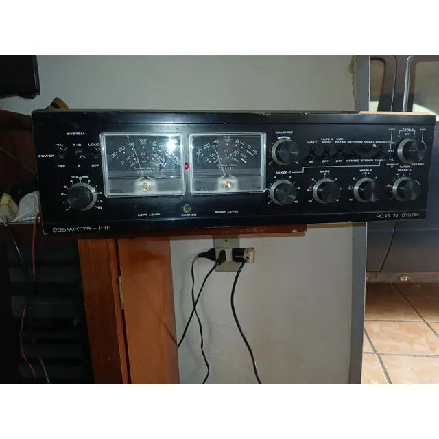 Amplificador Quasar Qa5500 No Estado Funcionando