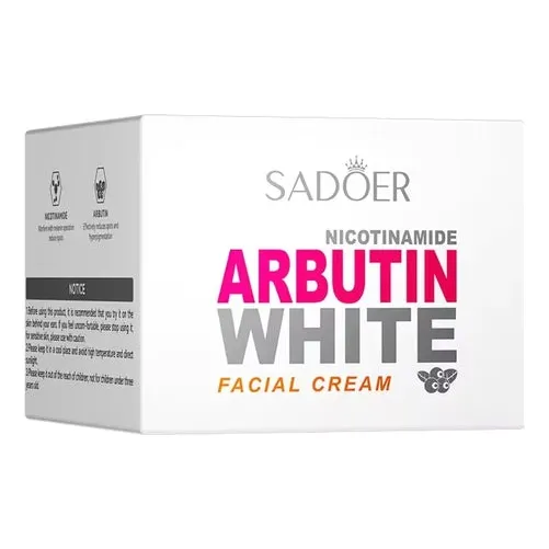 Crema Facial Arbutin Niacinamida Sadoer 50g Despigmentante