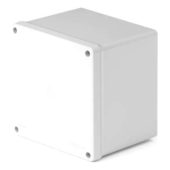 Caja De Paso Estanca Embutir/aplicar 21x13,5 Ip65 Pvc Blanco