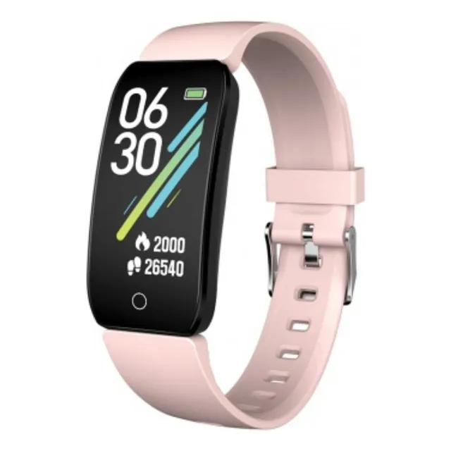 Reloj Smartwatch Pulsera Para Mujer Para Samsung iPhone Rosa