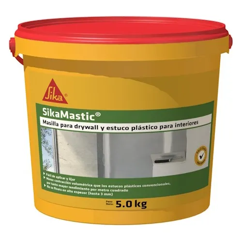 Pasta Profesional Galon 5kg P/interiores Sikamastic Ve
