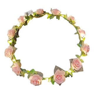 Diadema De Flores, Decoración De Con Luz, Accesorios Para Diadema De Flores, Decoración De Con Luz, Accesorios Para