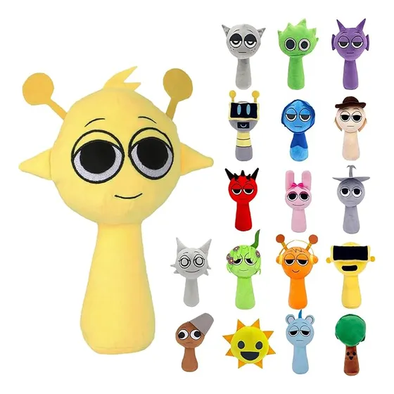 Peluches Incredibox Sprunki 22cm