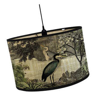 Lustre Retrô Decorativo Com Padrão De Tambor Lustre Retrô Decorativo Com Padrão De Tambor