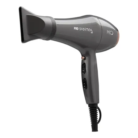 Secador De Cabelo Profissional Pro Digital Íon Cor Gray 2400w
