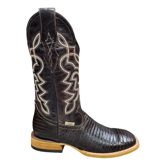 Bota Texana Labrador Piel Grabado Lizard