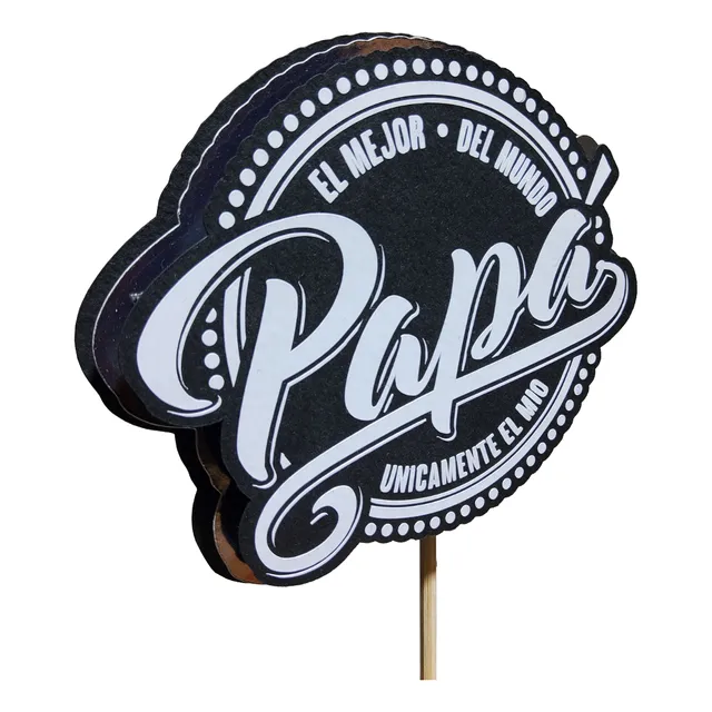 Topper Personalizado Cake Topper Papá Cumpleaños
