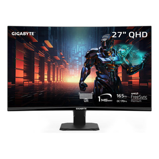 Gigabyte Gs27qc 27 165hz 1440p Monitor Curvo Para Juegos, Pa Gigabyte Gs27qc 27 165hz 1440p Monitor Curvo Para Juegos, Pa