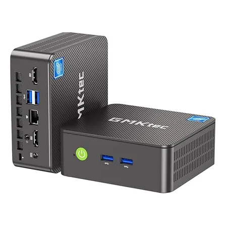 Mini Pc Gmktec Intel Gen 12ª N100 Uhd750 Ram 16gb Ssd 512gb
