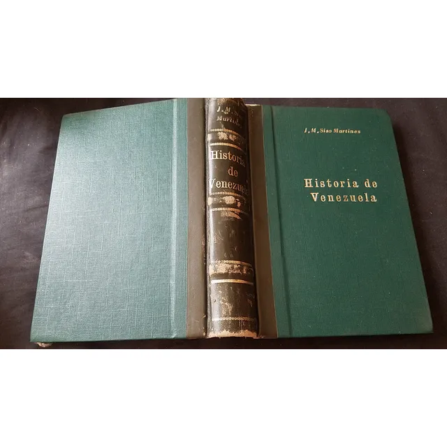 Historia De Venezuela J. M. Siso Martinez Tapa Dura 1954