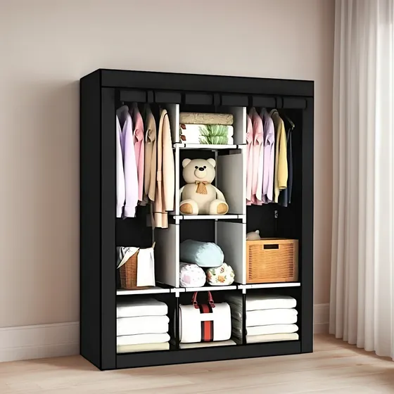 Ropero Rack Closet Armable Guradaropa Recamara Organizacion