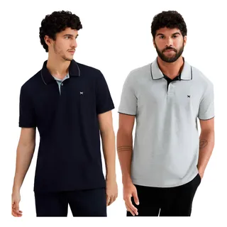 Kit 2 Camisas Gola Polo Masculina Hering Orig. Piquet BĂĄsica Kit 2 Camisas Gola Polo Masculina Hering Orig. Piquet BĂĄsica