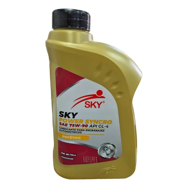 Aceite De Caja Sincronica 75w90 Gl4 Sky Sintetico