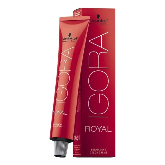 Coloración Igora Royal 6-65 Rubio Oscuro Marrón Dorado 60g