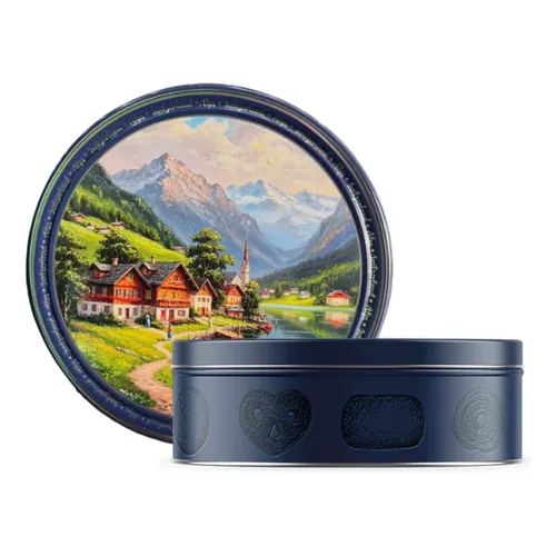 Danish Style Butter Cookies Sta Edwiges Lata 340g - Kit C/12