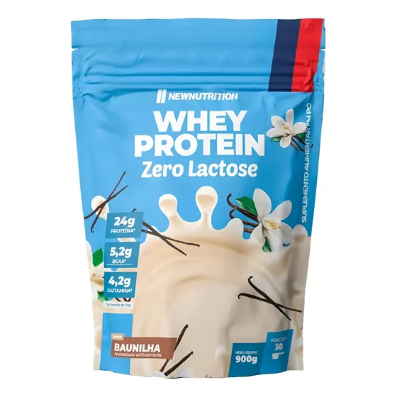 Whey Zero Lactose 900g Newnutrition - Whey Protein